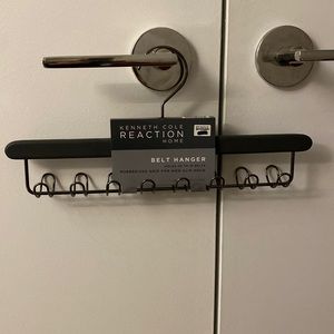 NWT Kenneth Cole Home belt hanger with 16 hooks